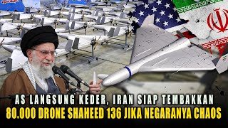 Download lagu Iran Ready to Fire 80,000 Shaheed 136 Drones if Chaos Strikes mp3