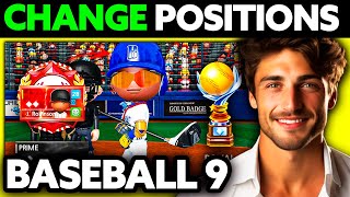 How To Change Positions in Baseball 9 (2025) - Step by Step
