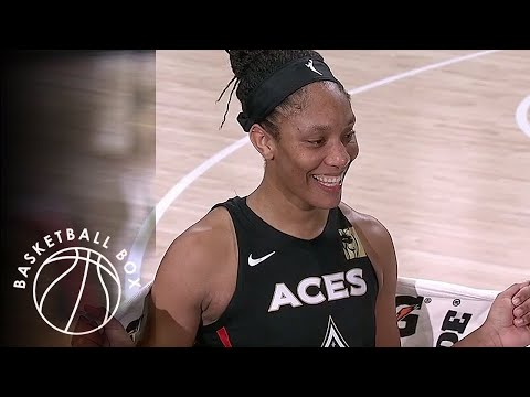 [WNBA Playoffs Semifinals Game 2] A'ja Wilson Post-Game Interview, CON vs LVA, September 22, 2020