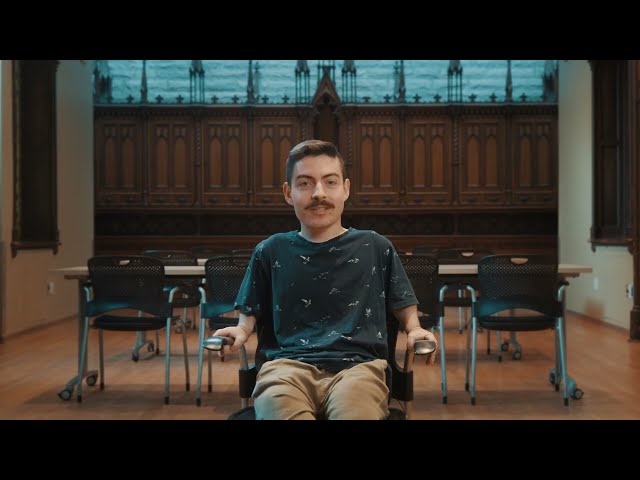 Témoignage de Dominic Paré, étudiant au baccalauréat en communication (création médias – médias interactifs)