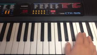 Video thumbnail for Casio CTK-515 Music Keyboard - 61 Key Piano by MR. SILVARADO