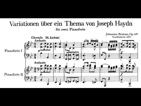 Brahms: Variations on a Theme by Haydn, Op.56b (Argerich and Freire)