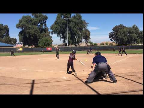 Kalie Toy, California Grapettes , Schroeder 14u Stockton 09/08/18 11:16 AM, #Play 13