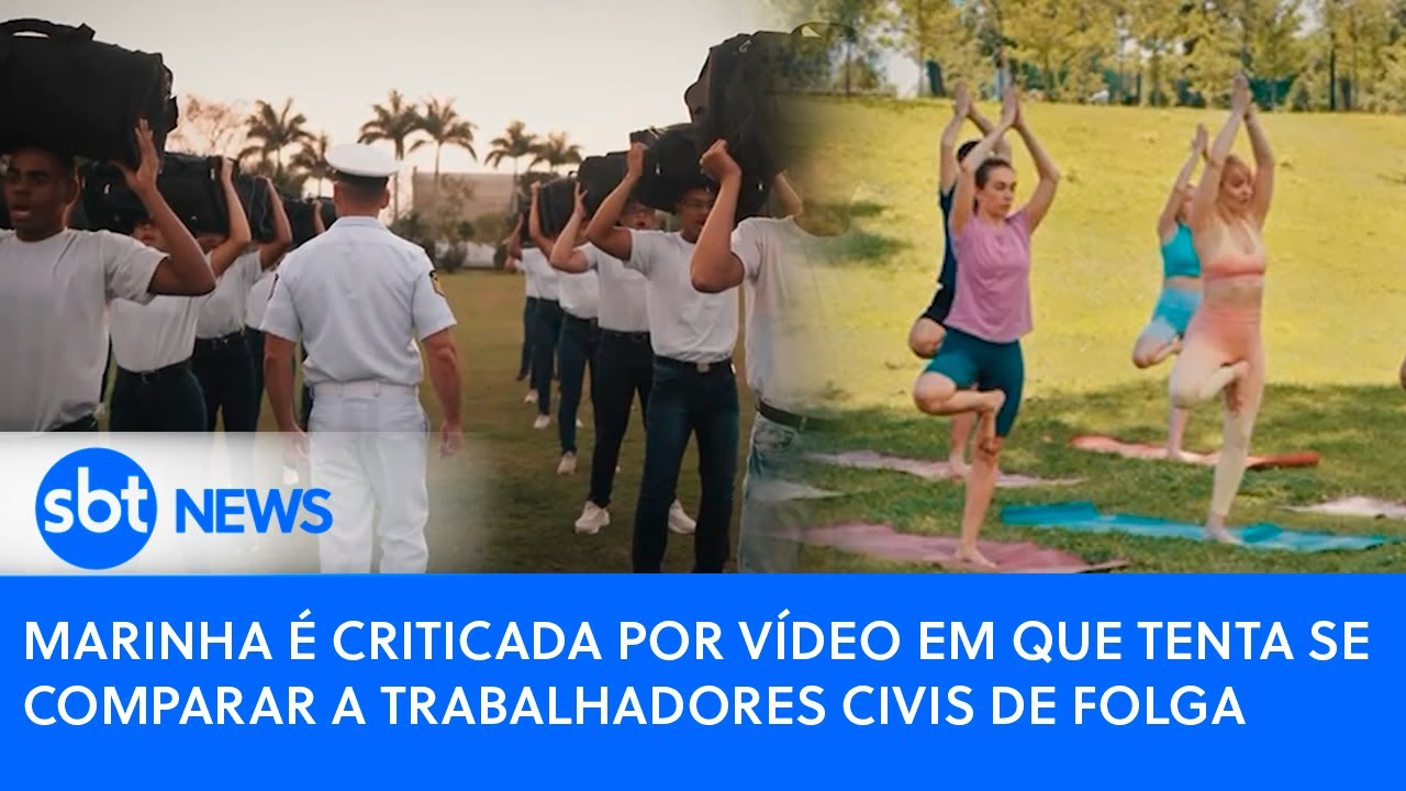 🔴PODER EXPRESSO | Marinha é criticada por vídeo em que ironiza "privilégios" atribuídos a militares