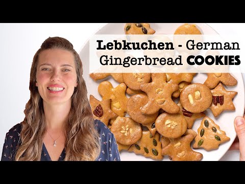 How to make Lebkuchen - German Gingerbread Cookies