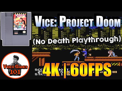 Vice: Project Doom Playthrough | 4K 60FPS | No Deaths | Video Games 101