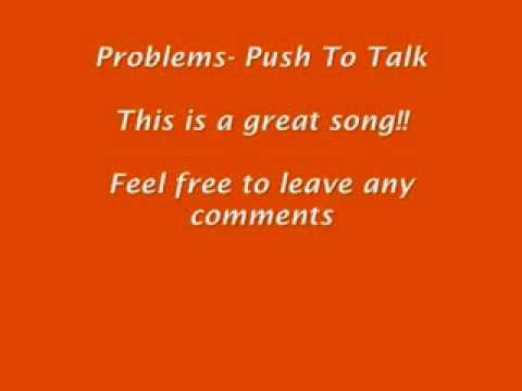 Push To Talk Problems