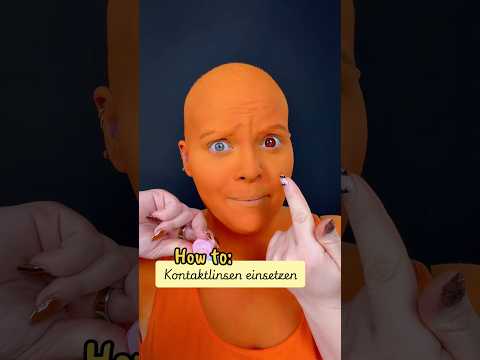 Kontaktlinsen für Halloween einsetzen?🫨Soll ich euch auch zeigen wie man sie wieder rauskommt?😅