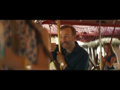 Trailer thumbnail: theme-park chaos and water ride, matching cues like Duck Boat Fight and Ring of Fire