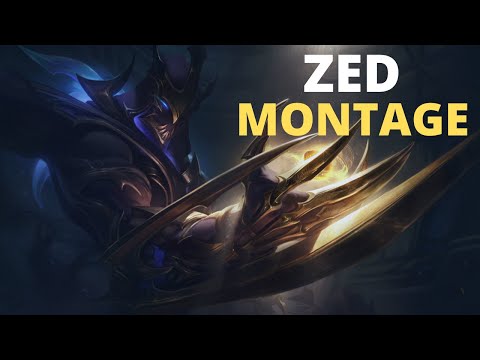 ZED MONTAGE DAS MONTAGE [MONTAGE LEAGUE OF LEGENDS]