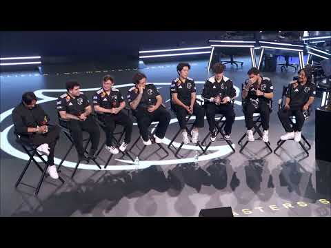 Press conference with FURIA after qualifying for Santiago.