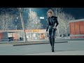 SOUND OF METAL HEELS CHALLENGING WALK IN GIARO OVERKNEE BOOTS AND PAIRADIZE LEGGINGS