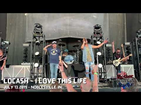 LOCASH performing I Love This Life July 13, 2019 in Noblesville, Indiana