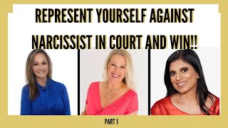 REPRESENT YOURSELF AGAINST NARCISSIST IN COURT: ONE MOM