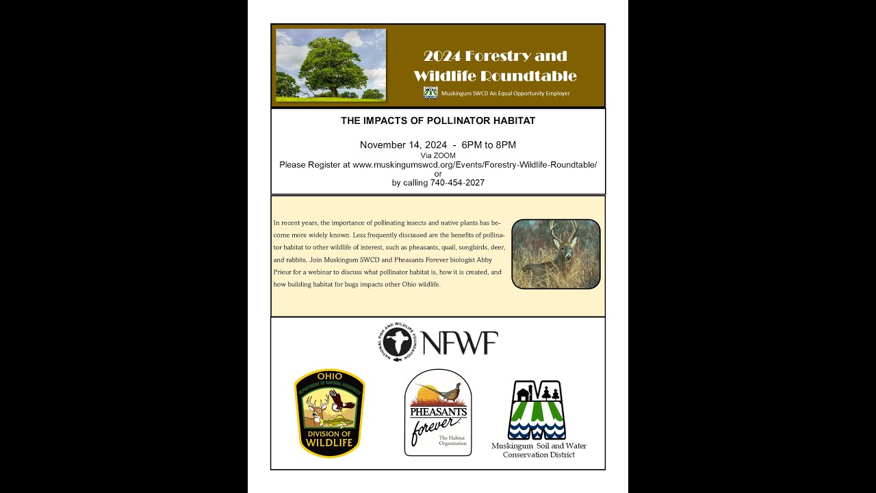 Forestry and Wildlife Roundtable - November 14, 2024