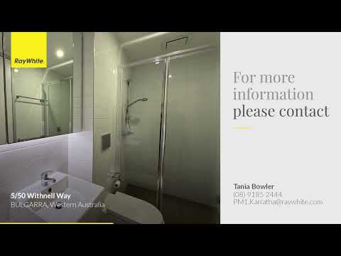 5/50 Withnell Way, Bulgarra, WA 6714, 1 Bedrooms, 1 Bathrooms, Apartment