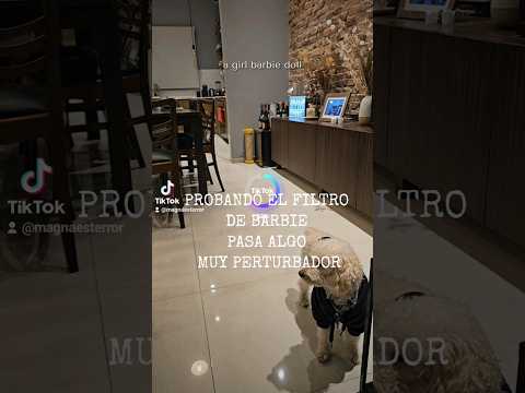 Pruebo el filtro de Barbie solo en mi casa y pasa esto | #terror #filtrostiktok #barbie