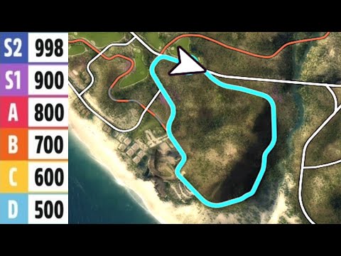 Forza Horizon 5 Rivals - Emerald Circuit Best Lap with All Classes - Top 1% - NO Assists !