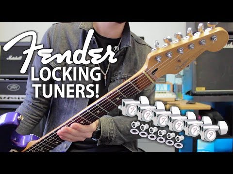 Upgrading My Mexican Fender Strat with Fender Locking Tuners!