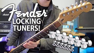 Video thumbnail for Upgrading My Mexican Fender Strat with Fender Locking Tuners! by Rob Galley