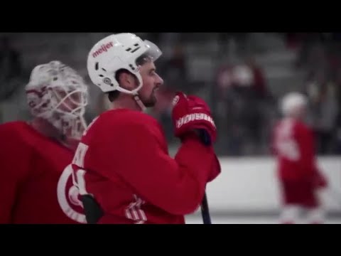 Dylan Larkin returns to the ice as Red Wings open training camp