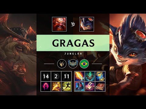 Gragas Jungle vs Rumble - BR Challenger Patch 25.20