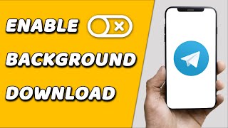 How To Enable Telegram Background Download (EASY!)