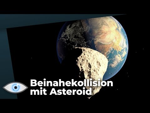 Beinahekollision - Asteroid wurde zu spät entdeckt!
