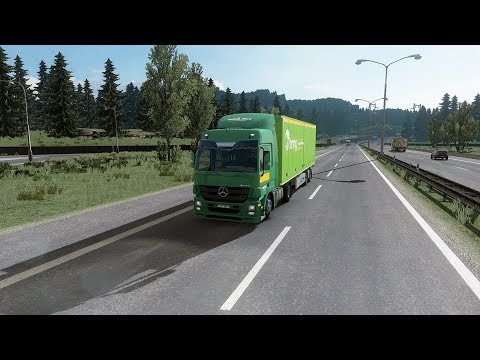 [ETS2] Euro Truck Simulator 2 1.31 - Mercedes Actros MP3 - Praha to Bratislava