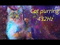 Very powerfull 432hz cat purring healing sound ...