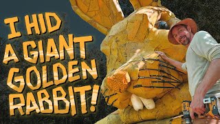 BLINDFOLDED JOURNEY TO THE GIANT PLASTIC RABBIT! #ThomasDambo #rabbit #art gameplay video by alucas, 24:33 duration