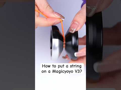 How to put a string on a Magicyoyo V3?😎#yoyo #video #howto #strings #magicyoyo #shorts #tricks #fyp