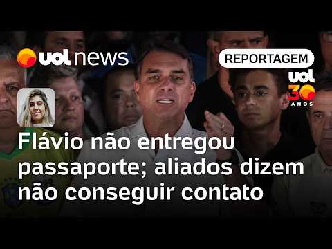 Flávio segue com passaporte; aliados dizem não conseguir contato com senador e a esposa | Casado