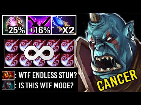 This Build Will Make Enemies Delete Dota! Crazy Endless Stun Ogre Magi Carry All Team WTF Dota 2