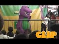 Barney Sings And Dances In At A Local Mall In Argentina CLIP SUBSCRIBE
