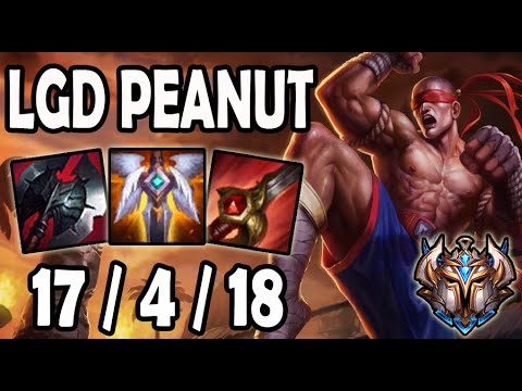 Peanut Lee Sin vs Taliyah [ Jungle ] Lol Challenger Korea