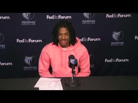 MEMvCHI: Ja Morant postgame 1.17.22