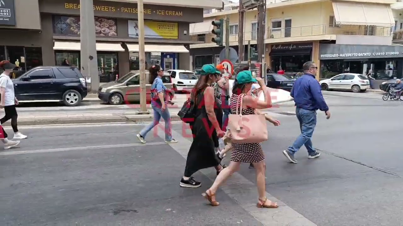 Διαμαρτυρία για την υγεία στο Ηράκλειο