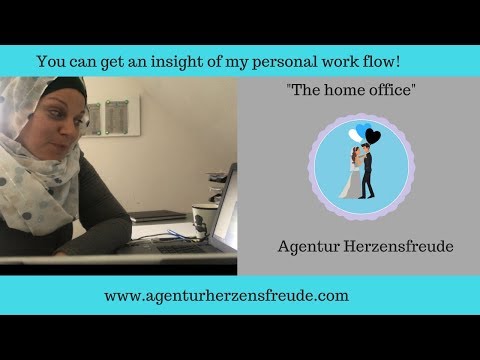 Inside the home office of Agentur Herzensfreude