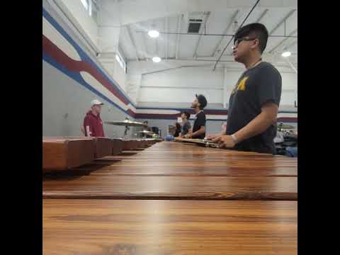 Vigilantes Indoor Percussion 2023 Marimba Side Cam (Semi-Finals Day) - Simon Nguyen