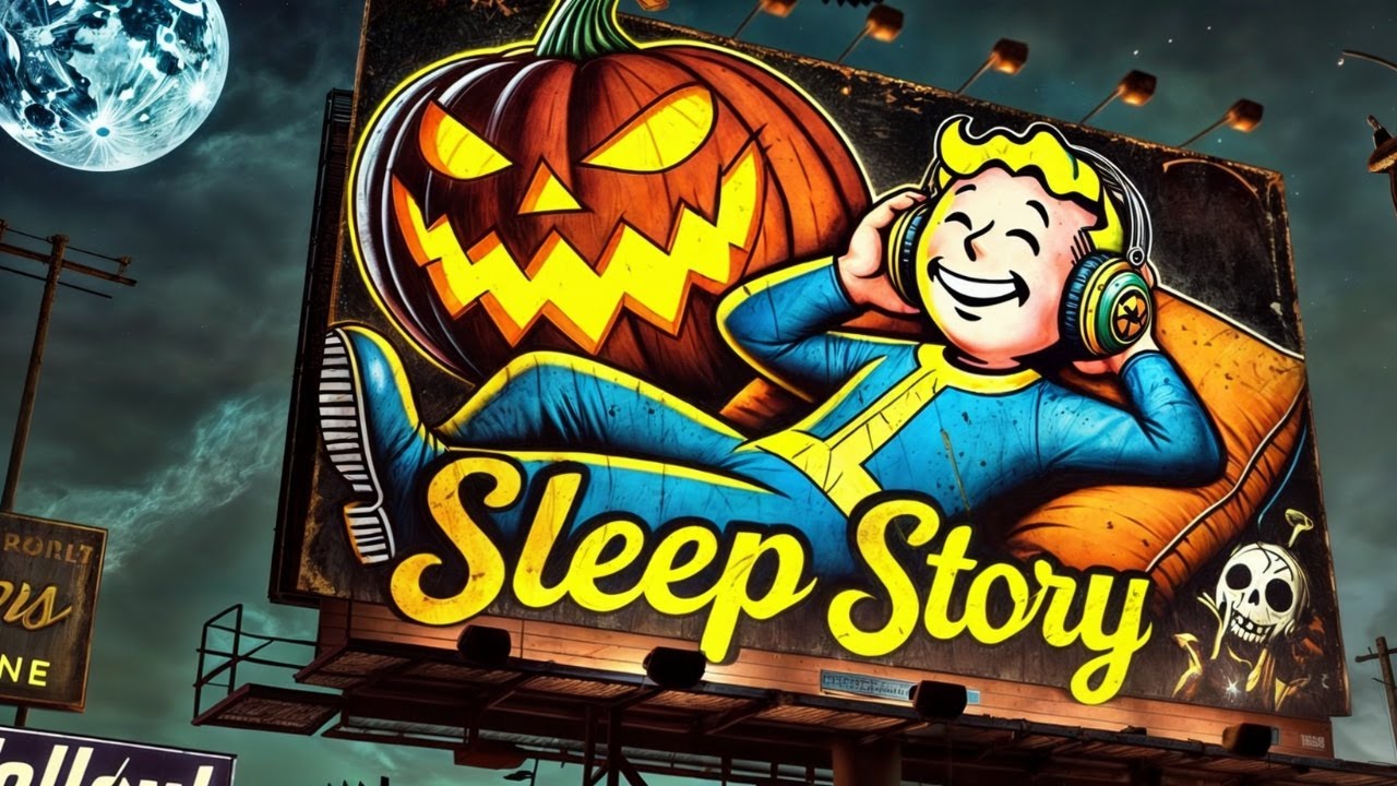 The Spooky Vault: Fallout Bedtime Stories | ASMR Fallout Lore & Relaxing Ambience For Sleep