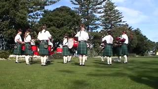 City of Hastings Pipe Band - Napier 26/08/12