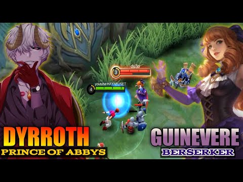 DYRROTH vs GUINEVERE in EXP LANE | DYRROTH BEST BUILD 2022 MLBB