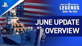 PlayStation World of Warships: Legends - June Update Overview  anuncio