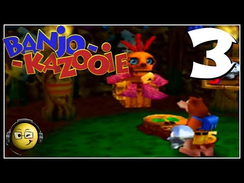 Let's Play Banjo Kazooie (Blind) with DiscoMoon Part 3: Finishing Mumbo's Mountain!