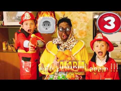 Little heroes 29 firefighters to the rescue of grandmother | fire truck fire station for c