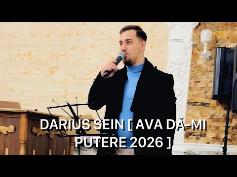 DARIUS SEIN | AVA DĂ-MI PUTERE [ NOU 2026 ] 🔜 ( LIVE SESION VIDEO)