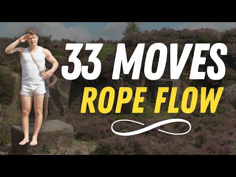 33 Rope Flow Exercises in 3mins – Beginner to Advanced