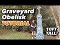 Glowing Graveyard Obelisk 10ft Tall - Tutorial