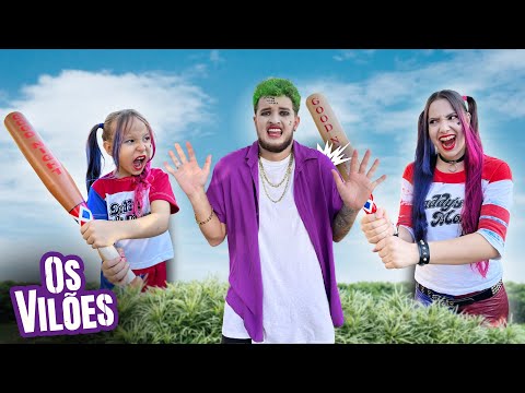 OS VILÕES em: O CORINGA LEVOU UMA SURRA - O filme | Larissa Gaino